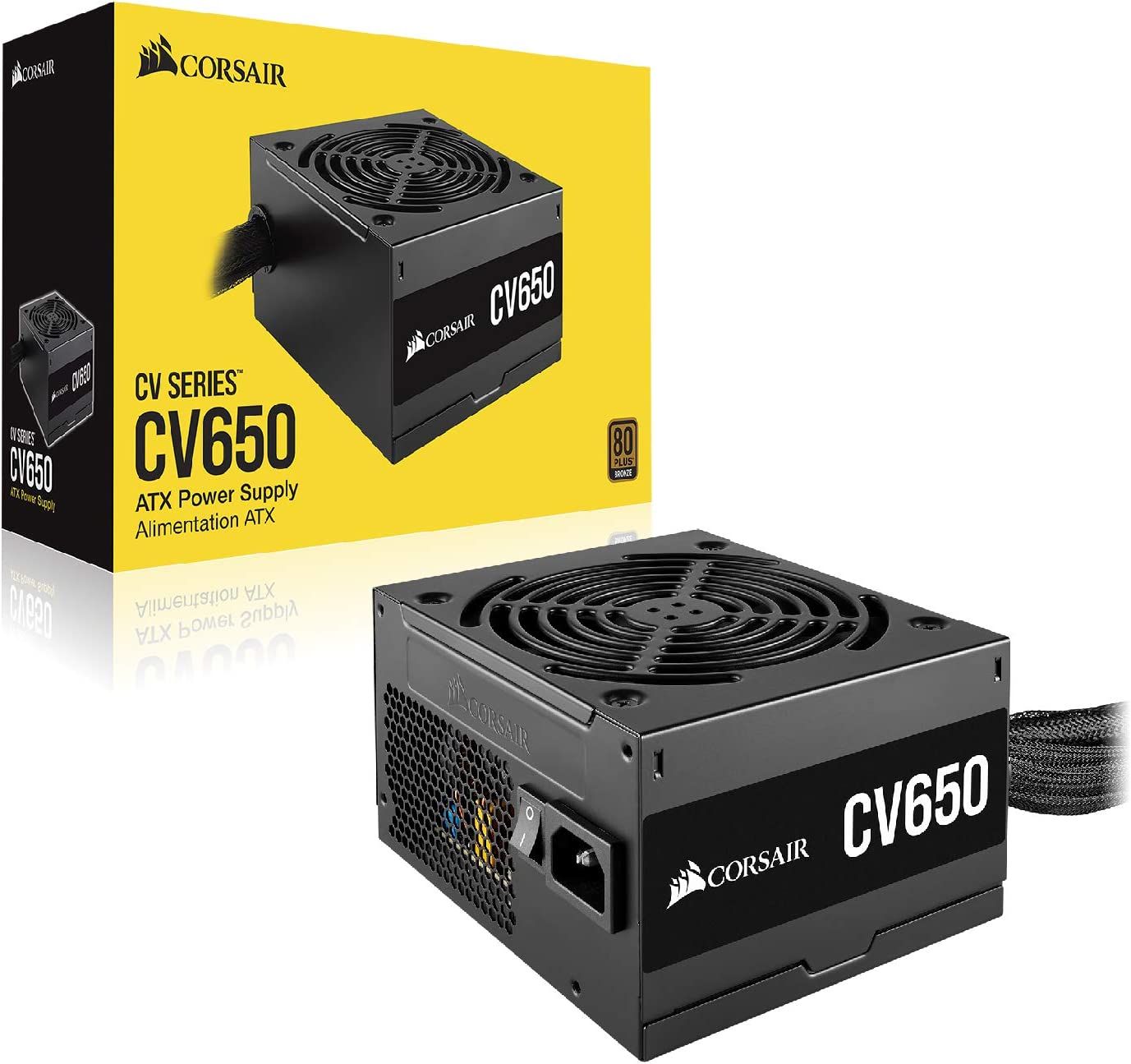 PSU CORSAIR CV SERIES CV650 80+ BRONZE
